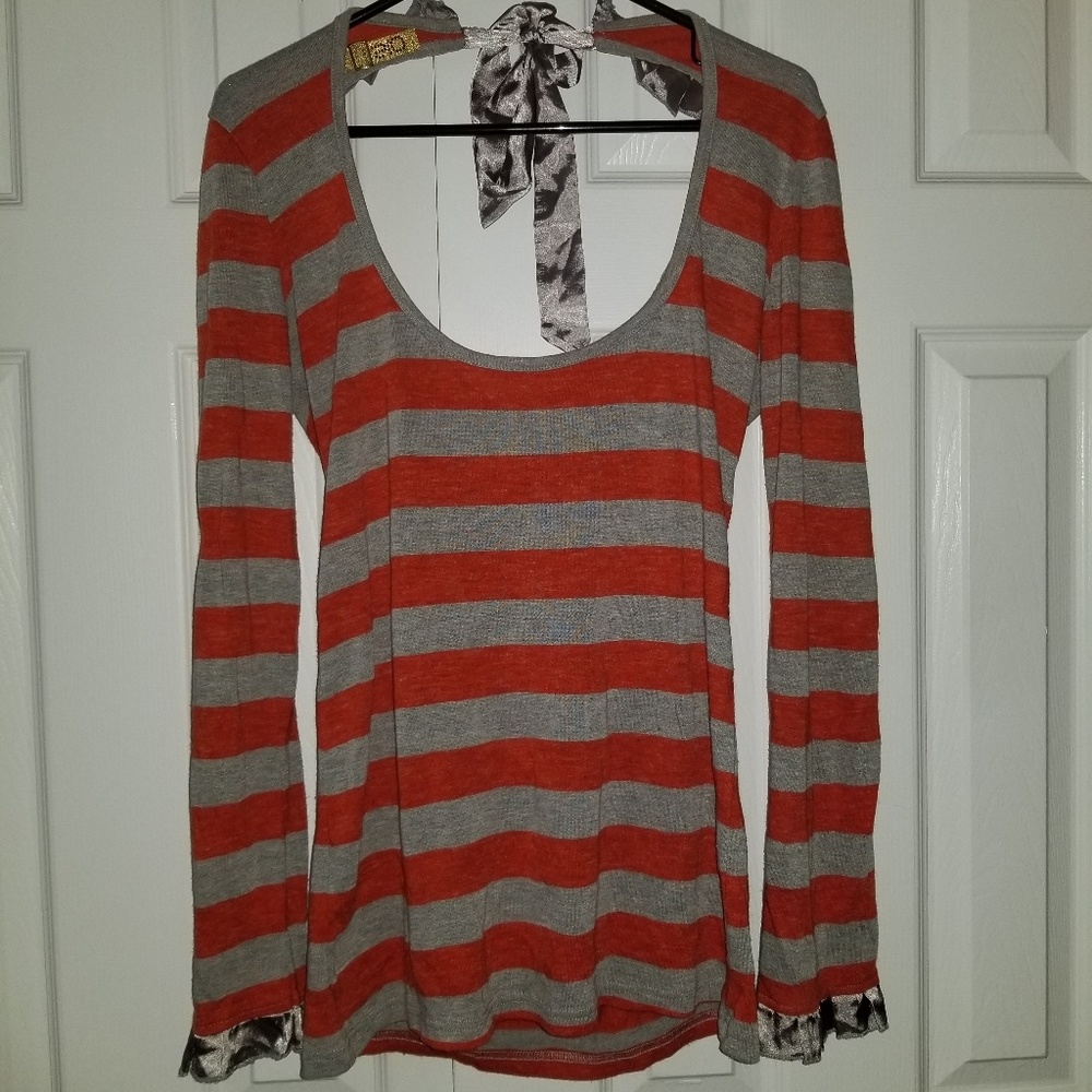 Beautiful, unique date night blouse